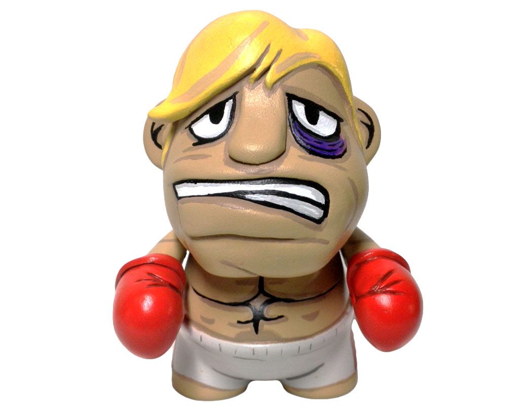 Shez's "Glass Joe" from Mike Tyson's PunchOut!! custom bub